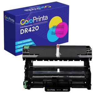 lot 1973 image: ColoPrinta DR420 Drum Unit Replacement for Brother DR-420 DR420 Drum Unit Compatible with HL-2270DW HL-2280DW HL-2230 HL-2240 MFC-7360N MFC-7860DW DCP-7060D DCP-7070DW Brother Mono Laser Printers