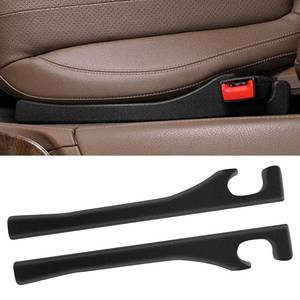lot 2369 image: Bcautay 2 Pack Car Seat Gap Filler Car Seat Gap Interior Universal Fit PU Leather Car Seat Gap Plug for Filling Gaps Between Seats and Consoles Stop Things from Dropping