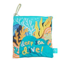 lot 2455 image: Manhattan Toy Deep Sea Dive Machine Washable Bath Time Activity Book for Infants and Toddlers