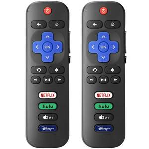 lot 4013 image: ��Pack of 2�� New Replacement for All Roku TV Remote,Compatible for All TCL-ONN-Hisense-Roku TV Remote