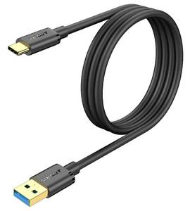 lot 4024 image: SUNGUY Android Auto USB C Cable 3.3FT, 10Gbps Short USB A to USB C 3.1 Gen 2 Data Transfer Cable Fast Charging for iPhone 16 15 ProPro MaxPlus, Samsung Galaxy S23, iPad Pro, Pixel, External SSD