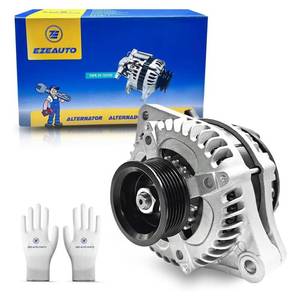 lot 5819 image: EzeXpreze New Alternator fit for Honda for Accord 2004 2005 2006 2007 130Amp 12V Compatible V6 3.0L, Replace# 104210-3500, 104210-4480, 104210-4481, 31100-RCB-Y01, 31100-RCB-Y02, 31100-RCB-505RM