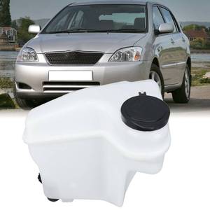 lot 5825 image: Clidr Windshield Washer Reservoir for 1998 1999 2000 2001 2002 Toyota Corolla Chevy Prizm 1.8L Fluid Reservoir Bottle Tank Cap & Pump Replaces 8531502030 TO1288141
