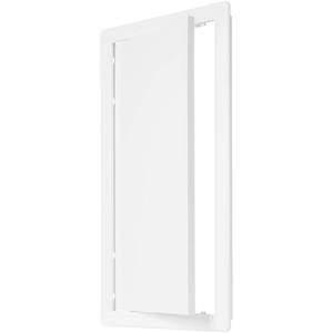 lot 6206 image: ECOPRO VENT 8 x 16 White Plastic Access Panel. Service Shaft Door Panel. Plumbing, Electricity, Heating, Alarm Wall Access Panel for Drywall. Bathroom Services Access Hole Cover.