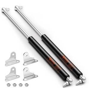 lot 6262 image: Dukuge Heavy Duty Gas Struts 23 inch 100lbs for Heavy Lid (80-110lb), RV Bed Gas Shocks Springs Lift Support Kit 23in with Mounting Brackets Universal(DIY), Set of 2