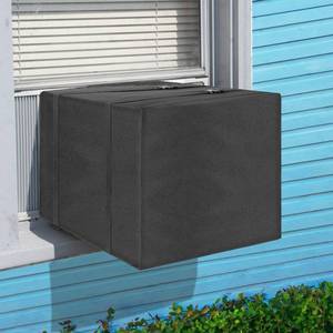 lot 6277 image: Aozzy Air Conditioner Covers For Window Units Ac Covers For Outside Unit Winter Outdoor Heavy Duty Waterproof Insulation Defender With Adjustable Straps 25.5W x 17H x 20.5D Inches