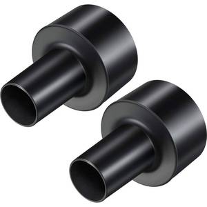 lot 6293 image: Honoson 2 Pieces 2-12-inch to 1-14-inch Universal Vacuum Hose Adapters Compatible with Shop-vac Dry Wet Black Vacuum Cleaner Adapter Replacement Accessories