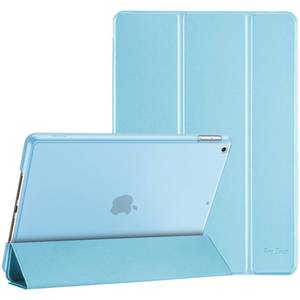 lot 6307 image: ProCase for iPad 9th 8th 7th Generation Case 10.2 Inch (202120202019 Release), 10.2 iPad Case 9th 8th 7th Gen Cover, Slim Smart Cover with Translucent Hard Shell Back -Babyblue