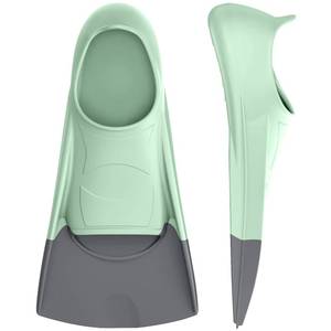 lot 6332 image: Gintenco Swim Fins, Kids Swim Training Fins for Lap Swimming, Travel Size Flippers with Mesh Bag, Silicone Swimming Fins for Kids Teens Adults Women Men