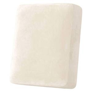 lot 6350 image: H.VERSAILTEX Velvet Stretch Couch Cushion Cover Plush Cushion Slipcover for Chair Cushion Furniture Protector Seat Cushion Sofa Cover (1 Piece Armchair Cushion Covers, Cream)