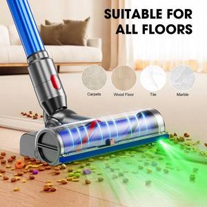 lot 7162 image: Vacuum Head Replacement for Dy-Son V10, V7, V8, V11, V15 Direct Drive Motor-Head Brush Roller for Dyson Vacuum Attachments Parts LED Headlights 270° Torque Brush Head for Hardwood Floor and Carpet