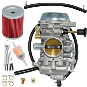 lot 8307 image: JDLLONG 13200-42AC2 Carburetor for Suzuki DR200SE 1999 2000 2001 2002 2003 2004 2005 2006-2014 Carb with Oil Filter Set