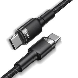 lot 8315 image: USB C Charger Cable 5ft Nylon Braided, USB 3.0 Type C Fast Charging Cable for iPhone 166 Pro  6 Plus  16Pro Max MacBook Pro, iPad Pro, iPad Air, Samsung Phones (Black)