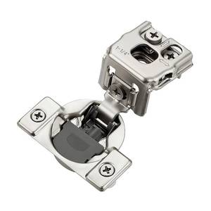 lot 8318 image: HOME EDIT 2 Pack 1 Pair 1-14 inch Overlay Soft Close Cabinet Hinges for Kitchen, Stainless Steel Three-Way Adjustable, Concealed Self-Closing Door Hinges