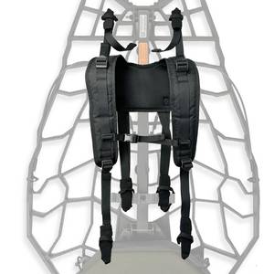 lot 8324 image: bssiwbepon Tree Stand Backpack Straps Treestand Transport System Lightweight Universal Climber Carrier Shoulder System Comfortable Deer Hunting Climbing Carrying Pack Fits Most Tree Stands Black