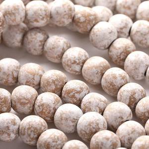 lot 8327 image: Yuxung 2 Pcs 18 ft Boho Christmas Tree Wood Bead Garland Vintage Natural Wooden Beads Garland Decorative Rustic Holiday Xmas Tree Country Farmhouse Christmas Decor for Indoor Home Use(White)