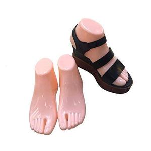 lot 8345 image: Female Plastic Foot Model Tools for Sandals Display (Fleshtone)