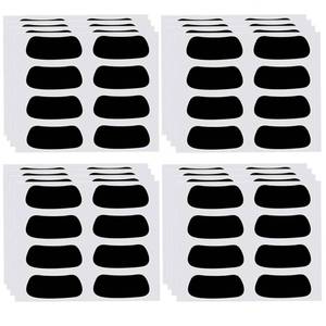 lot 8376 image: 60 Pairs Eye Black Stickers for Kids Customizable Sports Face Eyeblack Sticker for Football Baseball Softball Sport Themed Party Birthday Party Supplies(Black)