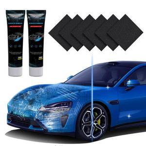 lot 8402 image: Huotwoe Nano Sparkle Cloth Car Scratch Repair to Erase Minor Blemishes & Vehicle Scuffs (Used)