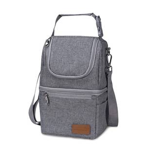 lot 8413 image: Momcozy Insulated Baby Bottle Bag, Multi-Function Breastmilk Cooler Bag, Fit as Wine Carrier or for Milk Bottles Like Dr. Brown, Comotomo, Philips, Nuk, Lansinoh, etc.