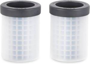 lot 9787 image: Tovolo Mini Ice Cylinder- Squeeze & Release- Set of 2, 1000422, Gray