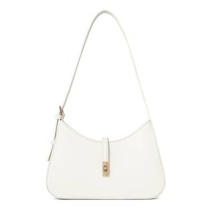 lot 10199 image: CLUCI Shoulder Bag for Women, Purses for Women, Handbag Hobo Bags Vegan Leather Crossbody Purse with Adjustable Strap White