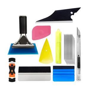 lot 12188 image: Mandark 18PCS Car Window Tint Kit, Vehicle Glass Protective Film Wrapping Installation Set, Auto Vinyl Wrap Tinting Tools Included Squeegees, Felt Squeege, Cutting Knife with Blades