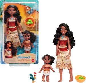 lot 14150 image: Mattel Disney Moana 2 Simea Fashion Doll with Anklet Accessory, 5 Moveable Joints & Removable Outfit, Toys Inspired by The Movie