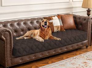 lot 15106 image: Ameritex Waterproof Dog Bed Cover Pet Blanket with Anti-Slip Back for Furniture Bed Couch Sofa