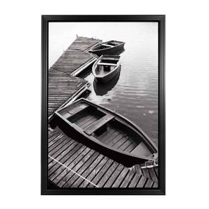 lot 16014 image: Giverny 8x12 Picture Frames, Black Photo Frames for Wall Mounting, Simple Design Glossy Finish Frame Perfect for Home Decoration, Office, Hotel and Various Ceremonies Praties