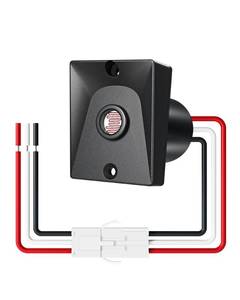 lot 16038 image: EDISHINE Outdoor Post Light Accessories, Dusk to Dawn Sensor, Photoelectric Switch for Outdoor Pole Light, Automatic OnOff, Waterproof, UL Listed