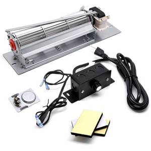 lot 17736 image: Replacement Fireplace Blower Fan Kit for Majestic 36BDVRRN, 36BDVR, 36BDVR RN, 36BDVT, 33BDVR 39BDVR Fireplace, FK24 Fireplace Blower Kit for Majestic, Majestic 54103 Fan, Rotom HBRB65 HB-RB65