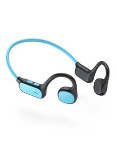 lot 2259 image: iClever Kids Bluetooth Headphones, Air Conduction Open Ear Headphones, Safe Volume 74&85dBA, 360° Bending Resistance Durable, 11.5H Playtime, Bluetooth 5.4 Kids Wireless Headphones for TravelSchool