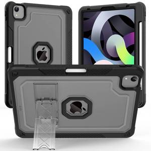 lot 2262 image: ZoneFoker Case for iPad Air 5th 4th Generation Case (20222020) 10.9, for iPad Pro 11 Inch (4th3rd2nd1st Gen), Hard Sturdy Slim Cover for iPad Air 5 4 th with Pencil HolderStand, Black