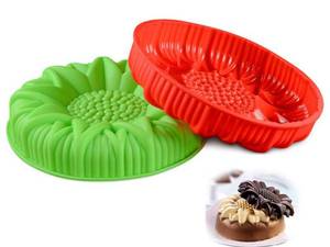 lot 2280 image: FantasyDay 9.8 Sunflower Birthday Cake Mold Silicone Baking Molds Party Cake Bakeware for Your Anniversary Dessert, Cake, Bread, Tart, Pie, Flan and More #4
