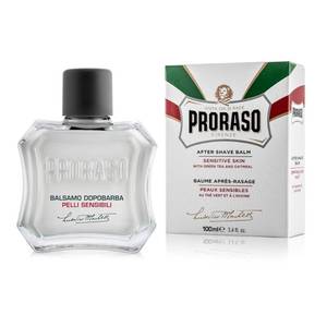 lot 2287 image: Proraso After Shave Balm for Men, Sensitive Skin Moisturizer with Oatmeal and Green Tea, 3.4 Fl Oz (Pack of 1)