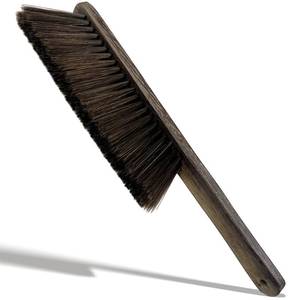 lot 4112 image: Wood Dusting Brush, Handheld Soft Bristle Cleaning Broom for Furniture, Car, Couch, Bed, Clothes, and More