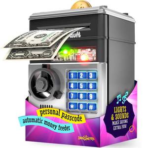 lot 5903 image: Piggy Bank for Kids - Electronic Money Saving Box wCode- ATM Safe - Toy Coin Bank - Christmas Boys Toys for Age 3, 4, 5, 6, 7, 8, 9 - Birthday Gifts for 8, 9, 10, 11, 12 Year Old Boy and Girl