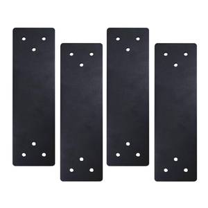 lot 6033 image: 4pcs 3x10 Straight Steel Flat Mending Plate with HolesJoining Brackets, Connecting Brackets, I Strap. Metal Plate with Holes, Straight Flat Plate for Truss Framing.