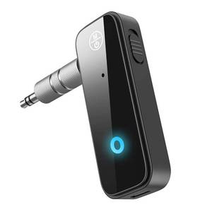 lot 6079 image: JXTZ Aux Bluetooth 5.3 Adapter for Car, 2 in 1 Wireless Bluetooth Transmitter and Receiver for Headphones Car Home Audio Speaker, Portable 3.5mm Wireless Audio Receiver, Hands-Free Call