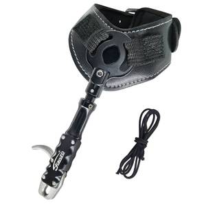 lot 6086 image: xxiaojun Adjustable Wristband Release, Index Finger Release, Composite Bow, 360 Degree rotatable Jaws, Automatic Closure, Bow and Arrow Archery Accessories, Archery Release Aids