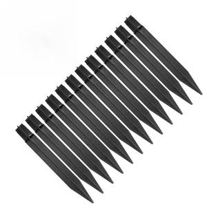 lot 6109 image: Litoexpe 12 Pcs 8.27 Inch Reinforced Ground Spikes, Solar Lights Stakes ABS Plastic Replacement Stakes for Garden Pathway Lamps (Inside Diameter 0.83 Inches)