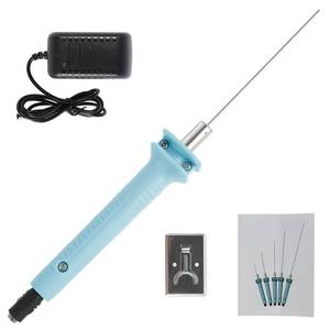 lot 6125 image: Foam Cutter Pens, Hot Knife Foam Cutter, DIY Heat Cutting Engraving Pen, Art Making (Style 2 25.5cm)