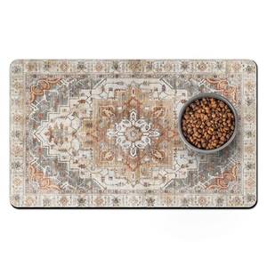 lot 6154 image: Pet Food Mats for Floor, Absorbent Dog Mat for Food and Water Dispenser Mat, Dog Food Mat Quick Dry Cat Food Mat Pet Supplies