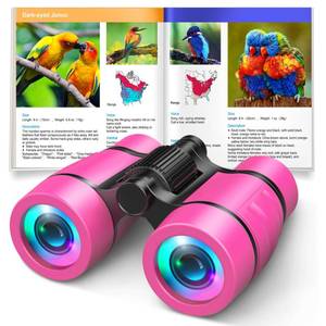 lot 6158 image: Toys for 3-7 Year Old Girls LETS GO Binoculars for Kids Bird WatchingCamping 4 5 6 7 8 Year Old Girl Boy Christmas Halloween Birthday Gifts Outdoor Toy for Kid Ages 4-6 Toddler Gift Stuffers