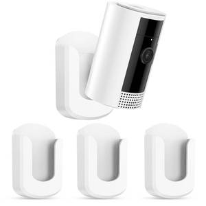 lot 8070 image: No Drill Ring Indoor Cam Adhesive Wall Mount Bracket - No Screws Needed, Easy Install - Compatible with Ring Cameras(1st Gen and 2nd Gen) for Home Surveillance (3 Pack)