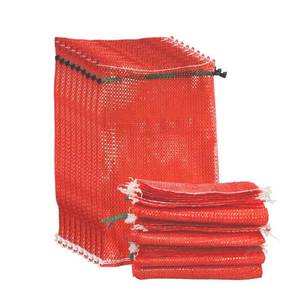 lot 8073 image: 10 Pack Mesh Onion Bags, 11�18 Reusable Vegetable Produce Bags 10LB with Drawstring for Onions Vegetables Crawfish Citrus Firewood (10, 1118)