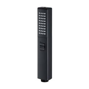 lot 8083 image: LUYU Square Handheld Shower Head - Dual Spray (Rain & Precision Jet), Matte Black Finish, 2.8Bar High Pressure, Ergo Grip for Low Pressure Bathrooms, AirBoost Tech, 5-Layer Filter (Head Only)