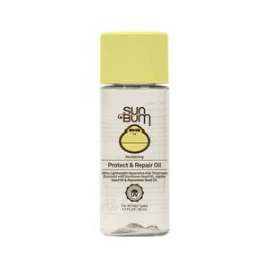 lot 8203 image: Sun Bum Revitalizing Protect and Repair Hair Oil - Light-weight Hair Care Treatment - Strengthen and Hydrates - UV Protection against Heat Damage and Sun Rays - Enriched with Jojoba Oil - 1.7 oz