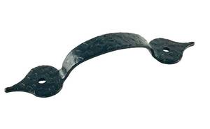 lot 8223 image: Harris Hardware 95-HBE-1 Arched Cabinet Door Pull Hammerd Finish, 25Pack